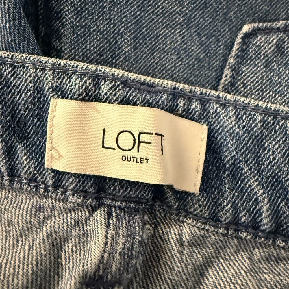 LOFT Classic Denim Flare Jeans - Picture 8 of 10